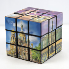 Кубик Рубика "СПБ" мал.
